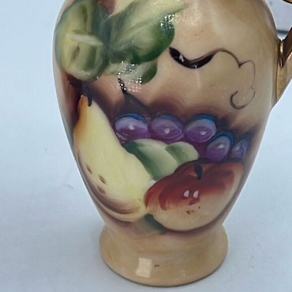 Vintage Lefton porcelain flower and fruit miniature pictures. - Picture 2 of 11